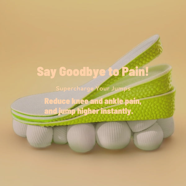 Knee and ankle pain insoles
